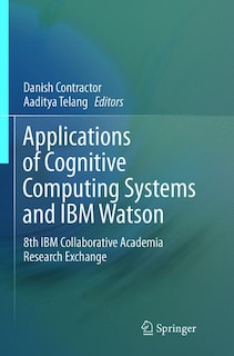 Couverture_Applications Of Cognitive Computing Systems And Ibm Watson