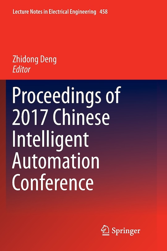 Couverture_Proceedings Of 2017 Chinese Intelligent Automation Conference