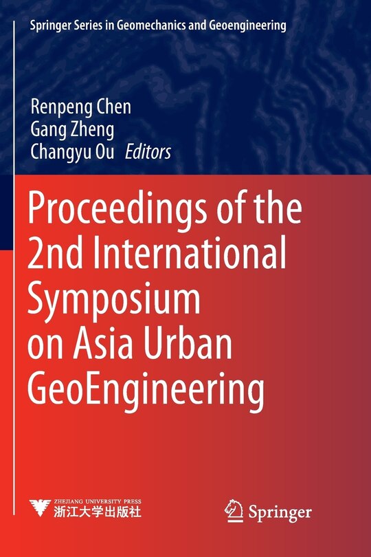Front cover_Proceedings Of The 2nd International Symposium On Asia Urban Geoengineering