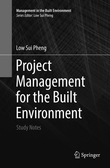 Couverture_Project Management For The Built Environment