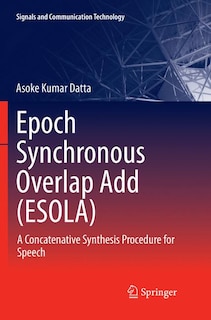 Front cover_Epoch Synchronous Overlap Add (esola)