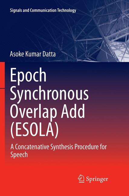 Front cover_Epoch Synchronous Overlap Add (esola)