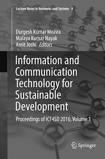 Couverture_Information And Communication Technology For Sustainable Development