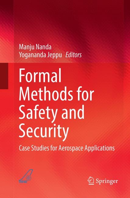 Couverture_Formal Methods For Safety And Security