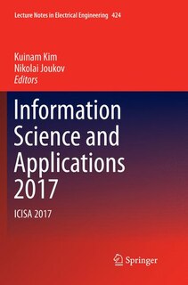 Front cover_Information Science And Applications 2017