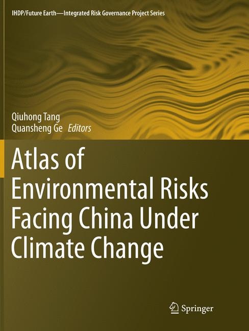 Couverture_Atlas Of Environmental Risks Facing China Under Climate Change