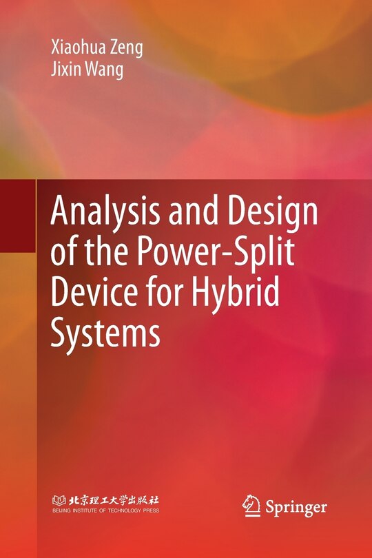 Front cover_Analysis And Design Of The Power-split Device For Hybrid Systems