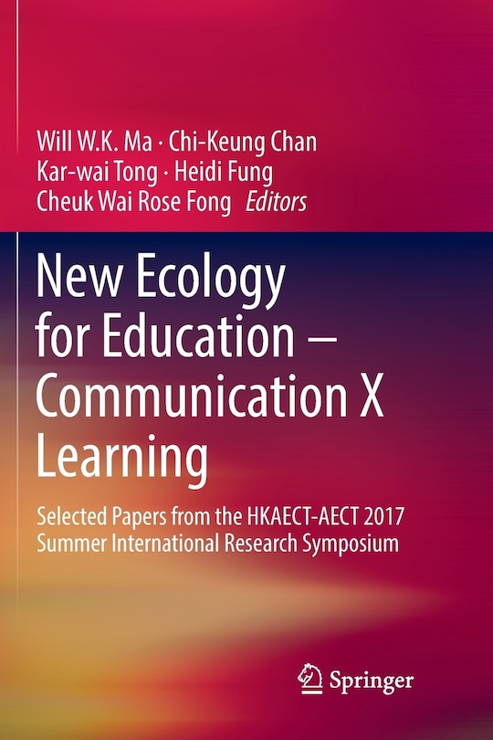 Front cover_New Ecology For Education - Communication X Learning