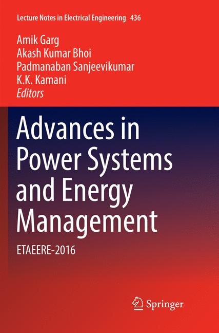 Couverture_Advances In Power Systems And Energy Management