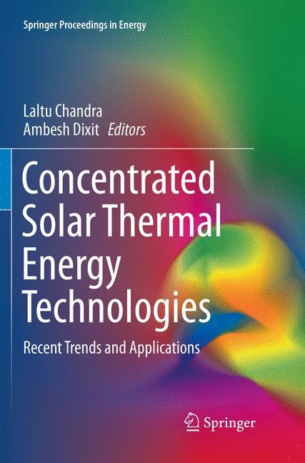 Front cover_Concentrated Solar Thermal Energy Technologies