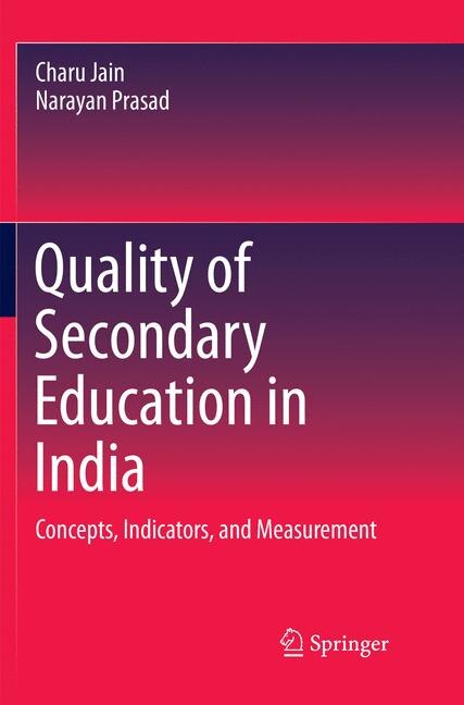 Front cover_Quality Of Secondary Education In India