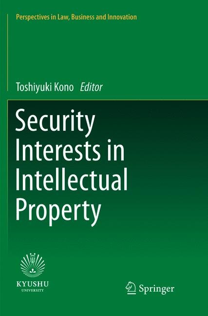 Front cover_Security Interests In Intellectual Property