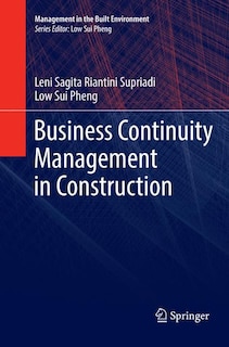 Couverture_Business Continuity Management In Construction
