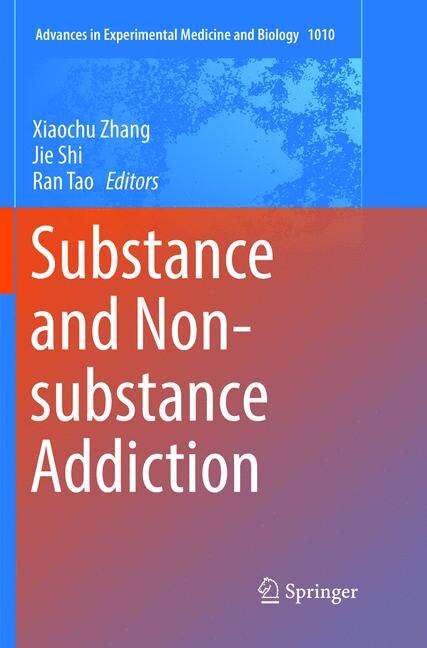 Couverture_Substance And Non-substance Addiction