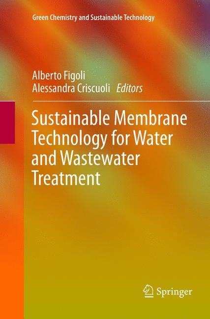 Front cover_Sustainable Membrane Technology For Water And Wastewater Treatment
