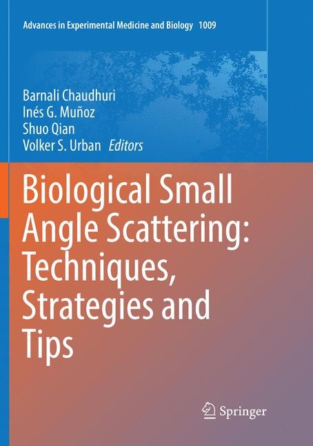 Couverture_Biological Small Angle Scattering