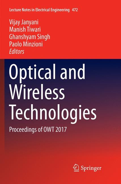 Front cover_Optical And Wireless Technologies