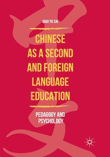 Front cover_Chinese As A Second And Foreign Language Education
