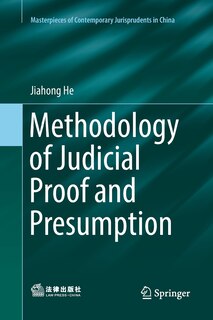 Front cover_Methodology Of Judicial Proof And Presumption