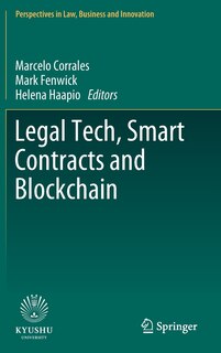 Couverture_Legal Tech, Smart Contracts And Blockchain