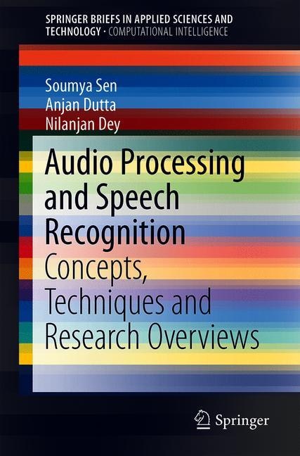 Front cover_Audio Processing And Speech Recognition