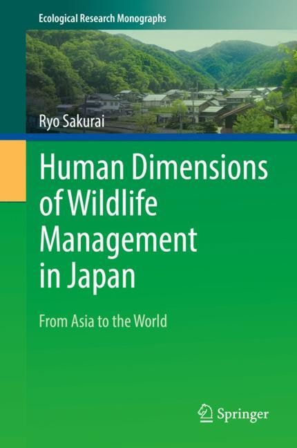 Couverture_Human Dimensions Of Wildlife Management In Japan