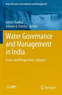 Front cover_Water Governance And Management In India