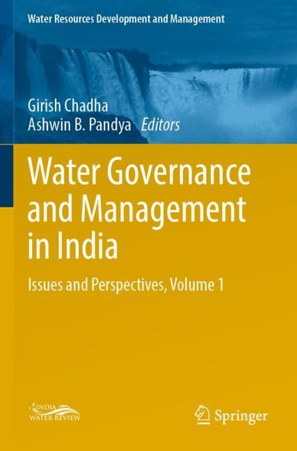 Front cover_Water Governance And Management In India