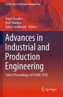 Front cover_Advances In Industrial And Production Engineering