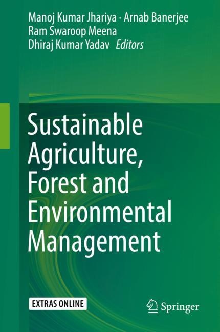 Couverture_Sustainable Agriculture, Forest And Environmental Management