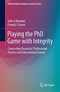 Couverture_Playing The Phd Game With Integrity