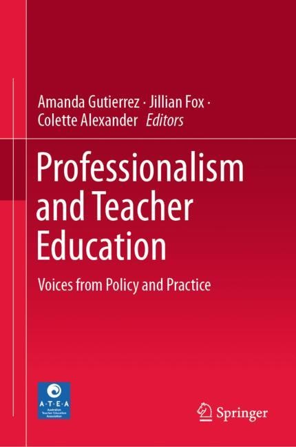 Front cover_Professionalism And Teacher Education