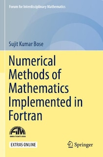 Couverture_Numerical Methods Of Mathematics Implemented In Fortran