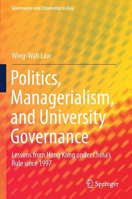 Couverture_Politics, Managerialism, and University Governance