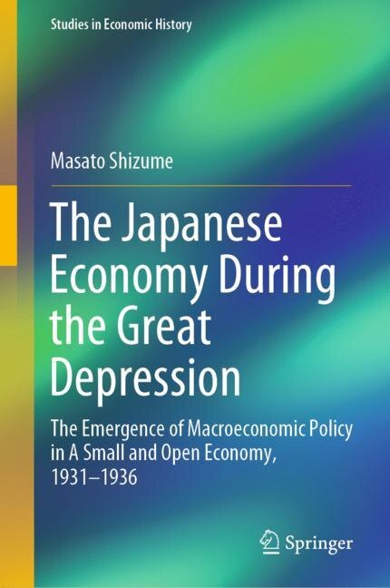 Front cover_The Japanese Economy During The Great Depression