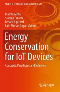 Couverture_Energy Conservation For Iot Devices
