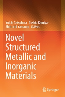 Couverture_Novel Structured Metallic And Inorganic Materials