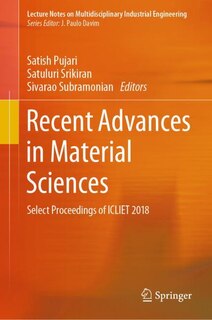 Couverture_Recent Advances In Material Sciences