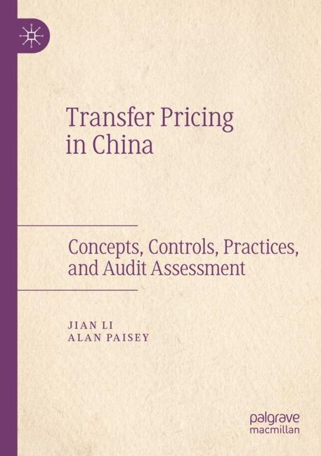 Front cover_Transfer Pricing In China