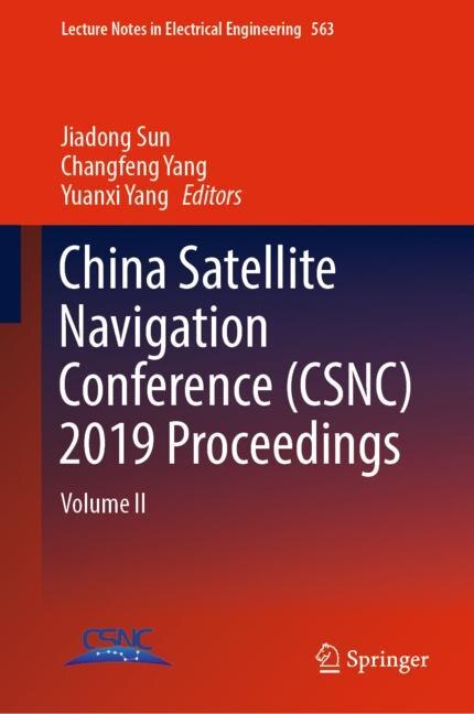 Couverture_China Satellite Navigation Conference (csnc) 2019 Proceedings