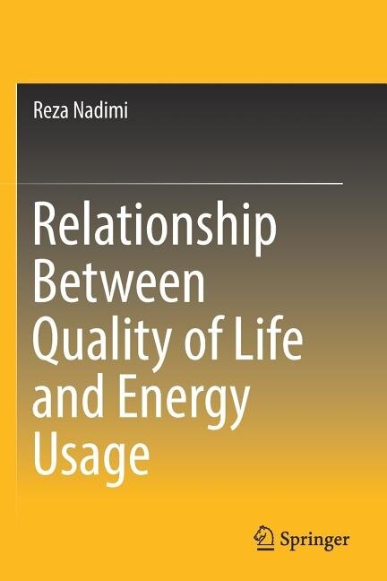 Couverture_Relationship Between Quality of Life and Energy Usage