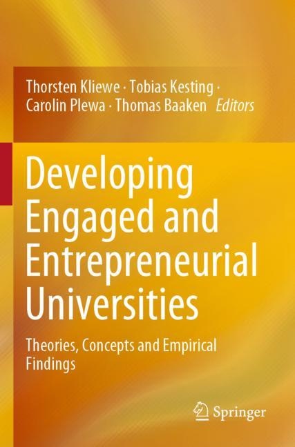 Couverture_Developing Engaged And Entrepreneurial Universities