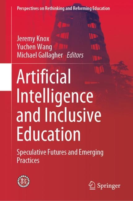 Front cover_Artificial Intelligence And Inclusive Education