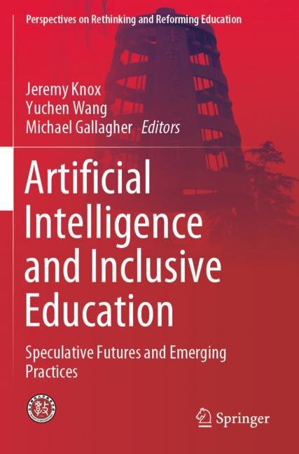 Front cover_Artificial Intelligence And Inclusive Education