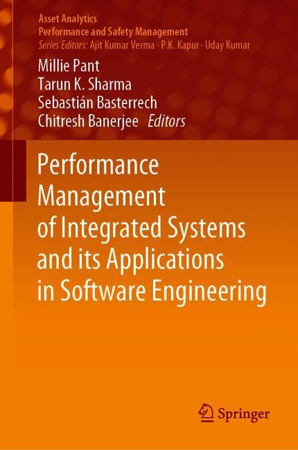 Couverture_Performance Management Of Integrated Systems And Its Applications In Software Engineering