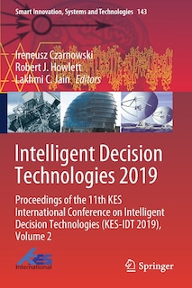 Couverture_Intelligent Decision Technologies 2019