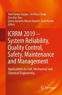 Front cover_Icrrm 2019 - System Reliability, Quality Control, Safety, Maintenance And Management