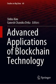 Couverture_Advanced Applications Of Blockchain Technology