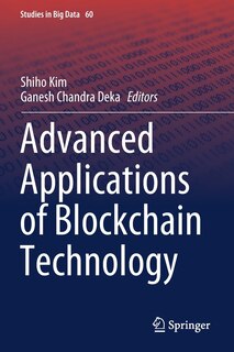 Couverture_Advanced Applications Of Blockchain Technology