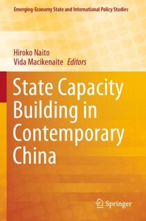 Couverture_State Capacity Building In Contemporary China